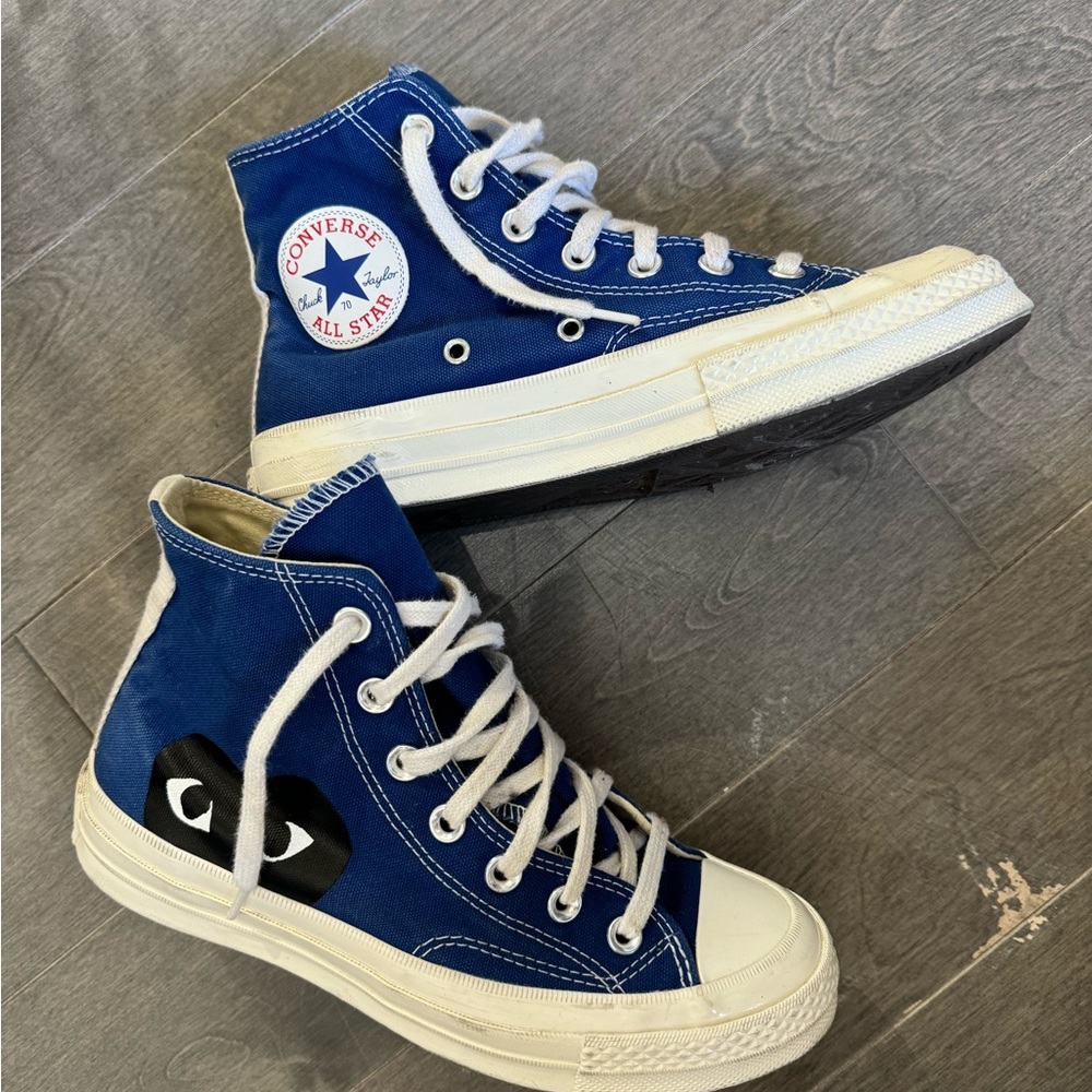 Comme des Garçons Play X Converse Big Heart High-Top Sneakers size 5 US (men)